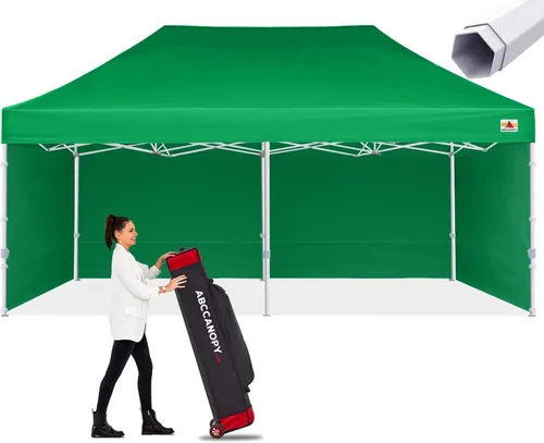 Miniatura 16 de ABCCANOPY - Tienda de campaña con dosel de primera calidad, sombra instantánea comercial, 10 x 15, serie premium, gris