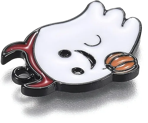 Miniatura 4 de Mega Pet Colgantes de Halloween Fantasma blanco con linterna de calabaza