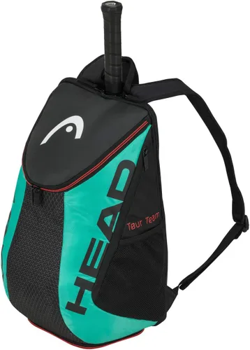 Miniatura 3 de HEAD Tour Team Mochila para raquetas de tenis, bolsa de transporte para 2 raquetas con correas acolchadas para el hombro y compartimento