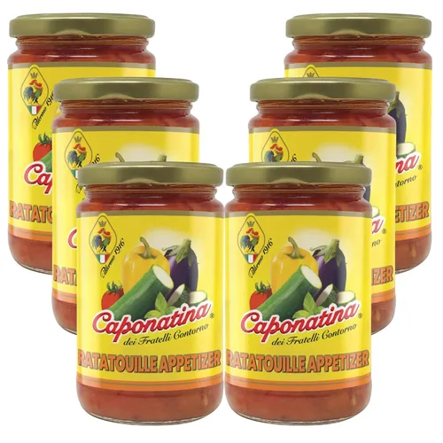 Miniatura 16 de Contorno Aperitivo de alcachofa Caponatina 10.5 oz Ideal para Bruschetta Hecho en Italia