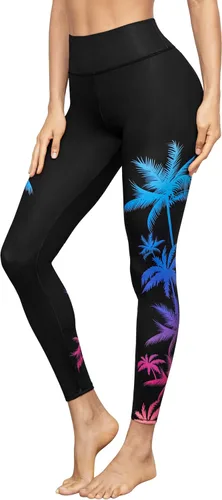 Miniatura 41 de ATTRACO Pantalones de natación de talle alto - Leggings de natación para mujer