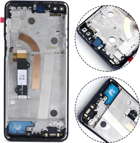 Miniatura 2 de para Motorola Moto One 5G UW pantalla con marco XT2075 XT2075-1 XT2075-2 One 5G G 5G Plus pantalla LCD táctil digitalizador Asamblea con marco