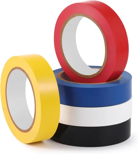 Miniatura 10 de Frienda Cinta de vinilo de piso de 1 pulgada/2 pulgadas, cinta de corte de marcado de piso, equipo de marcado de campo de juego al aire libre
