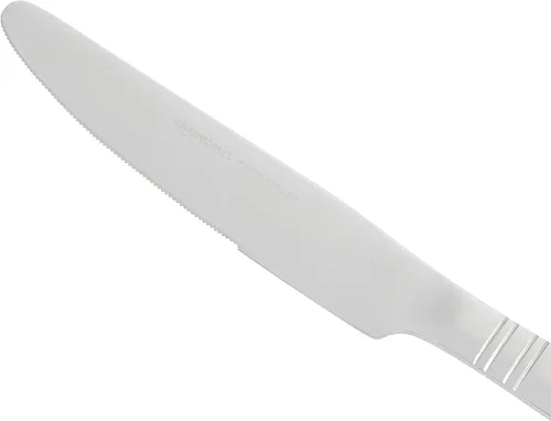 Miniatura 4 de Amazon Basics Juego de cubiertos de acero inoxidable de 20 piezas, servicio para 4, color plateado