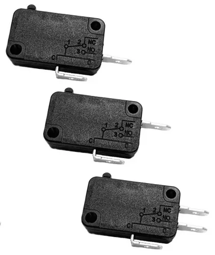 Interruptor de puerta de horno microondas W10269458, W10727360, W10269460, SZM-V16-FC-61, SZM-V16-FC-62, SZM-V16-FC-63, compatible con la mayoría de