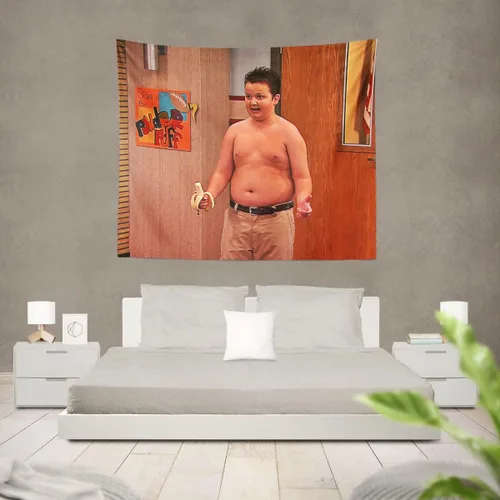 Miniatura 3 de GOLEHS Gibby - Tapiz de plátano con kit fácil de colgar, bandera divertida para dormitorio universitario, disponible en tamaños de 40 a 90 pulgadas