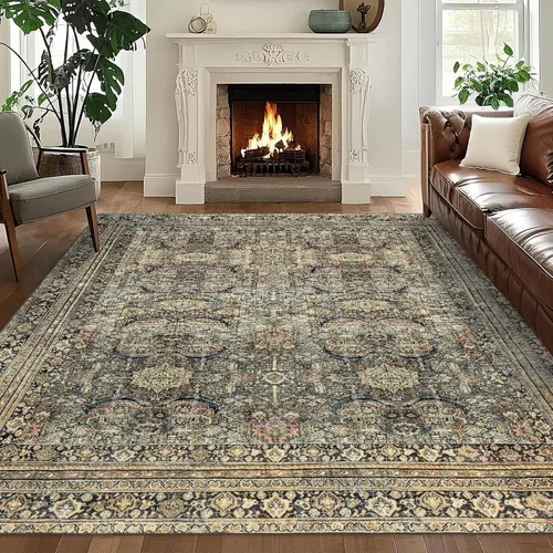 Miniatura 37 de Alfombra de Pasillo Lavable 3x10: Corredores Largos Antideslizantes para Pasillo - Alfombra Ultradelgada para Piso Interior para Cocina Entrada