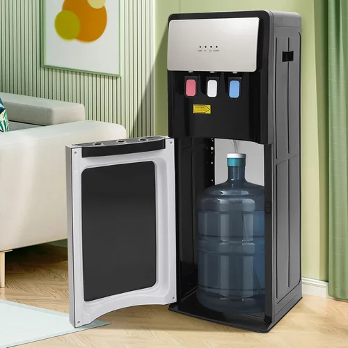 Miniatura 8 de Dispensador de agua de carga inferior de 5 galones, enfriador de agua fría caliente con 3 ajustes de temperatura, dispensador de agua con funciones