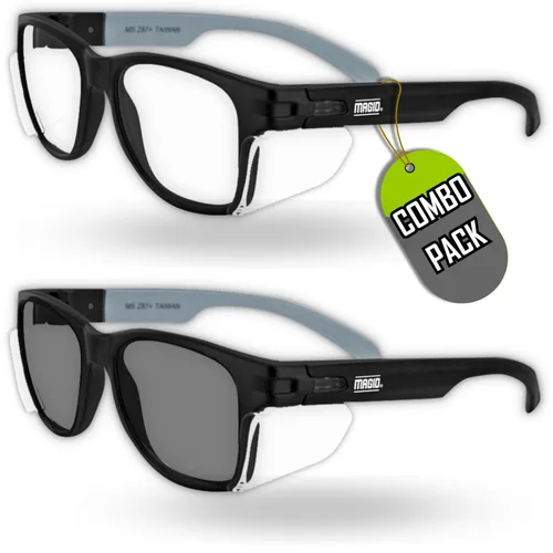 Miniatura 11 de MAGID Y50BKAFC15 Lente transparente Marco negro