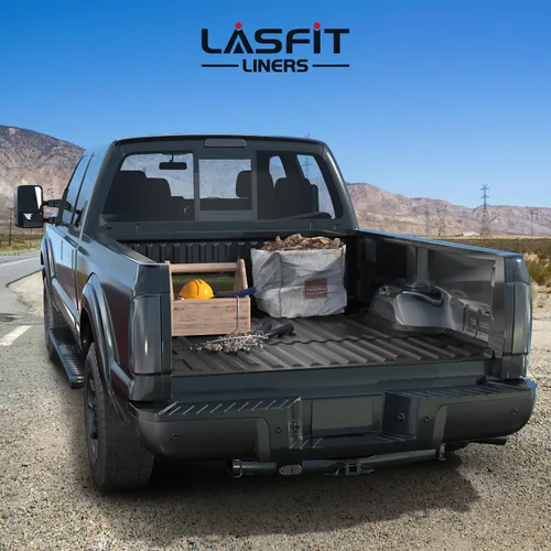 Miniatura 9 de LASFIT Tapete para caja de camioneta para Ford F250 F350 F450 2009-2016 de 6.75 pies Super Duty 81.9 pulgadas