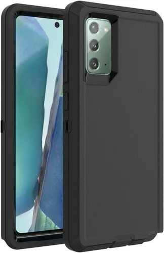 Miniatura 41 de Funda para Galaxy S21, Funda Resistente de Grado Militar Resistente a los Golpes y a Prueba de Caídas para Samsung Galaxy S21, Negro+Naranja Negro