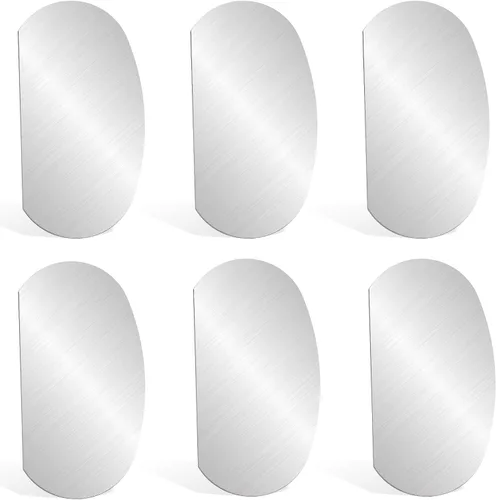 6 piezas de raspador de arcilla de acero inoxidable, herramientas de cerámica de acero, costillas de arcilla, raspador suave, cortador de escultura,