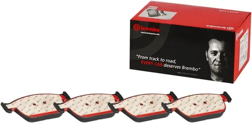 Miniatura 3 de Brembo Juego de pastillas de freno de disco delantero de cerámica premium P86027N VOLVO OE# 31665288