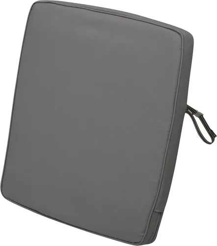 Miniatura 63 de Classic Accessories Ravenna - Cojín de asiento de patio resistente al agua de 21 x 19 x 5 pulgadas, color gris pardo oscuro, cojín de sofá biplaza