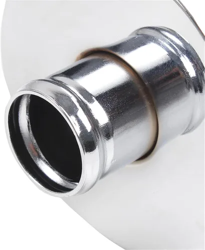 Miniatura 5 de 23mm Filtro de aire para automóvil universal de entrada de aire frío Filtro de ventilación de alta flujo con tapa de respiradero (Negro)