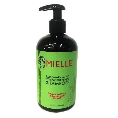 Miniatura 2 de MIELLE Romero Mint Organics infundidos con biotina y fomenta el crecimiento de productos para el cabello para un cabello más fuerte y saludable