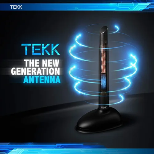 Miniatura 7 de Tekk - Antena corta para auto, diseñada para una recepción optimizada de FM/AM, 4.8 pulgadas