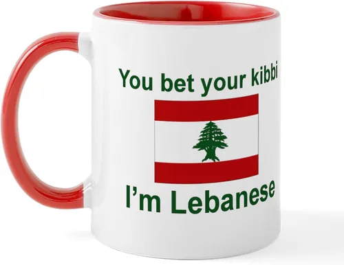 Miniatura 79 de CafePress #1 - Taza de café de cerámica libanesa de 11 oz (11.0 fl oz)