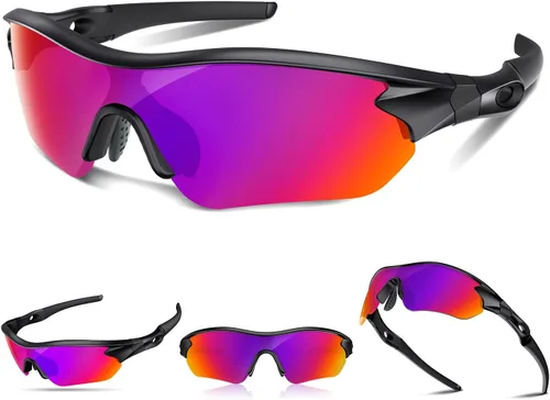 Miniatura 22 de Gafas de sol deportivas polarizadas para hombres y mujeres, jóvenes, béisbol, correr, pesca, tenis, golf, ciclismo, conducción, motor TAC UV400 TR90