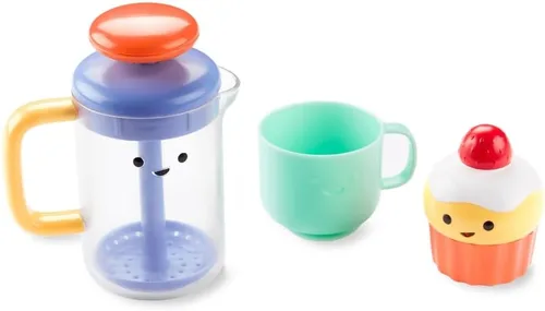 Skip Hop Juguete de Baño para Bebés Tub-to-Table Café Juego de Burbujas y Espuma Juguete de Desarrollo Sensorial para Bañera Edad 12m+