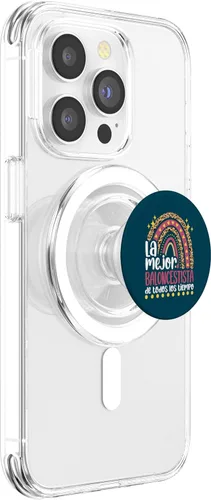Miniatura 3 de La Mejor BALONCESTISTA Divertido Mujer Niña Baloncelista PopSockets MagSafe PopGrip for iPhone