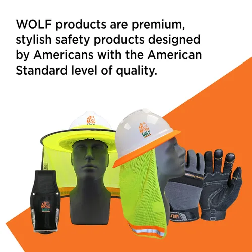 Miniatura 7 de WOLF - Guantes de agarre de palma ultrafinos con revestimiento de espuma de nitrilo de calibre 13, multiusos (24, grande)