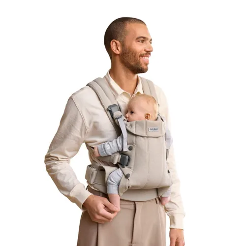 Miniatura 16 de BabyBjörn Portabebés Harmony, Antracita, Malla 3D Portabebés ergonómico 3-en-1; Posiciones soportadas para recién nacido, boca dentro, boca fuera
