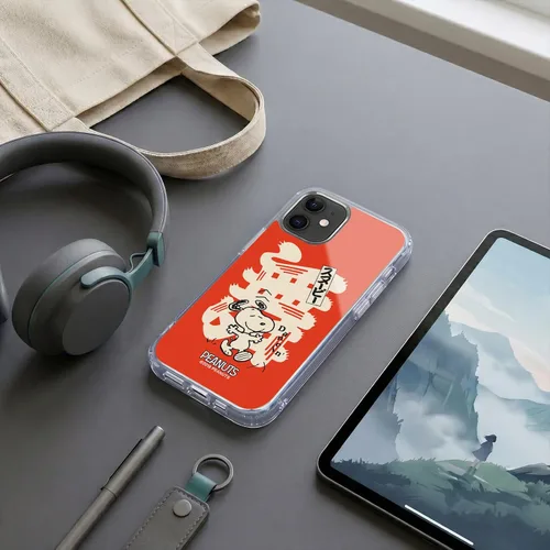 Miniatura 176 de Carcasa de gel para iPhone 7 Plus/iPhone 8 Plus, diseño de Snoopy Oriental de Peanuts, Badges