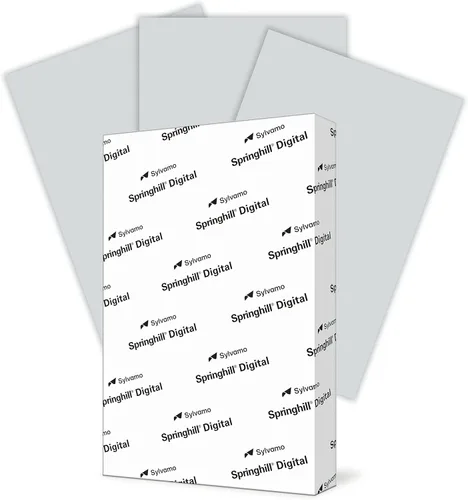Miniatura 18 de Papel de cartulina Springhill de color azul Crema