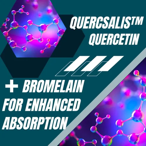Miniatura 3 de Research Labs Fórmula de alta absorción de quercetina con bromelina