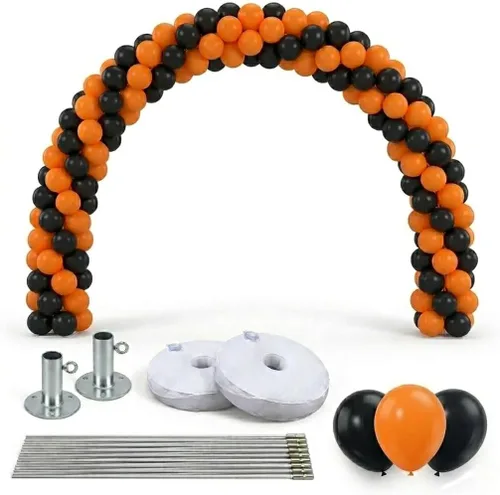 Miniatura 19 de PMU Graduation & Prom DYI Balloon Garland Arch Kit – Reusable Expandable Arch Frame with 2 Bases for Parties, Weddings & Events