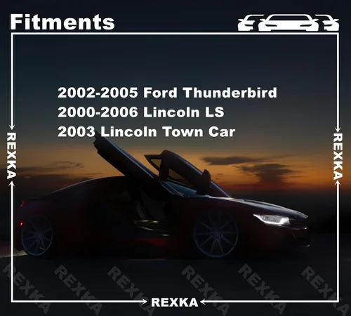 Miniatura 3 de Rexka Clips de retención tipo empuje W705956-S300 para Lincoln LS Town Car Ford Thunderbird W705956S300
