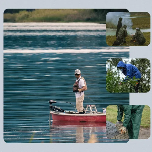 Miniatura 5 de RainRider Pantalones de lluvia con peto de trabajo para hombres y mujeres, pantalones resistentes al agua, pantalones de trabajo, overol de pesca