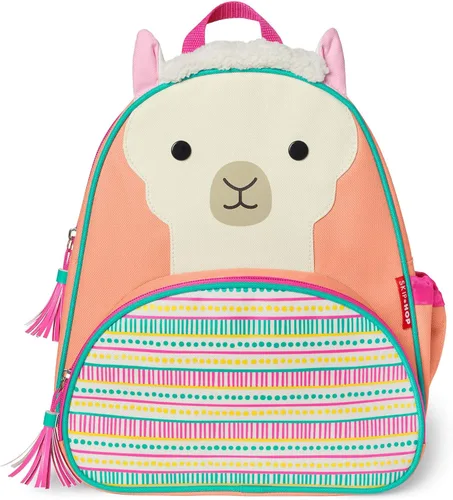 Miniatura 2 de Skip Hop - Mochila para preescolar, colección Zoo, para niños pequeños de 3 a 4 años, diseño de llama