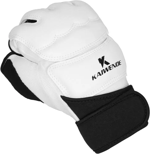Miniatura 4 de Guantes de kickboxing de medio dedo, también aptos para entrenamiento de taekwondo, entrenamiento ligero, Muay Thai, artes marciales (Karav MAGA)