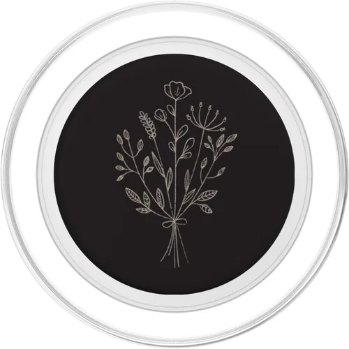 Miniatura 2 de Taupe - Diseño floral de flores silvestres PopSockets MagSafe PopGrip para iPhone