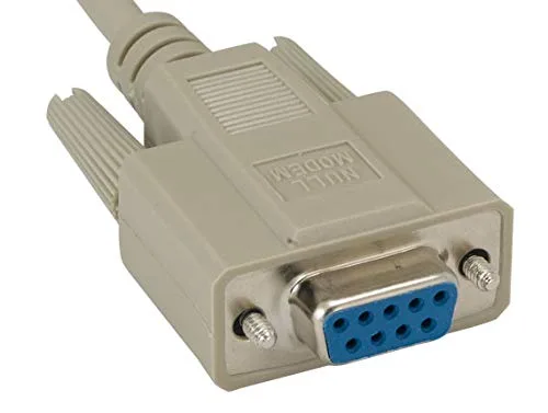 Miniatura 2 de Cable Leader Cable de módem nulo DB9 F/F (6 pies (1 paquete))