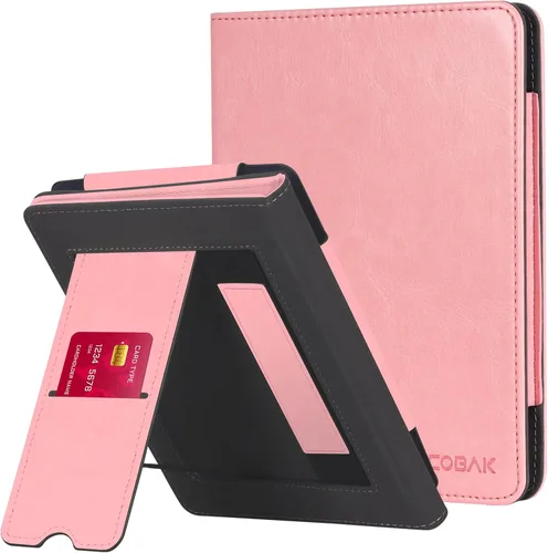 Miniatura 19 de CoBak Case with Stand for Kindle Paperwhite -with Auto Sleep Wake, Card Slot, Hand Strap Feature - Fits Kindle Paperwhite 11th Generation 6.8