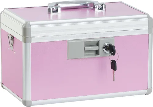Miniatura 11 de xydstay Caja de bloqueo de medicamentos de 14 pulgadas, caja de almacenamiento de medicamentos segura para primeros auxilios, gabinete diario