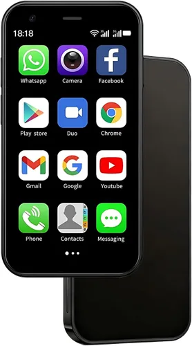 Miniatura 7 de Mini teléfono, 2GB +32GB Android Dual Camera Dual SIM, 3.0 pulgadas Mini Smartphone desbloqueado, cara ld/wifi/Bluetooth, teléfono de palma