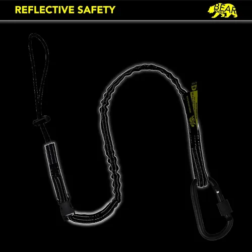 Miniatura 4 de BearTOOLS Cordón de seguridad intercambiable para herramienta de cambio rápido, 3 en 1, protección contra caídas de seguridad, bloqueo de tornillo