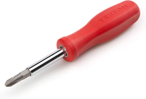 Miniatura 14 de TEKTON Juego de Destornilladores Multi-Bit 6 en 1, 4 Piezas (Phillips, Ranurado, Torx, Cuadrado) DMS91002 Establecer