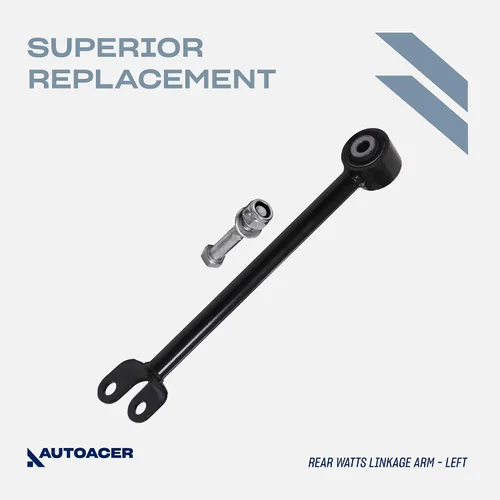 Miniatura 2 de AUTOACER Kit de suspensión trasera de 3 piezas – Brazo de enlace de vatios traseros con bujes y herrajes (tuercas, pernos, arandelas) incluidos