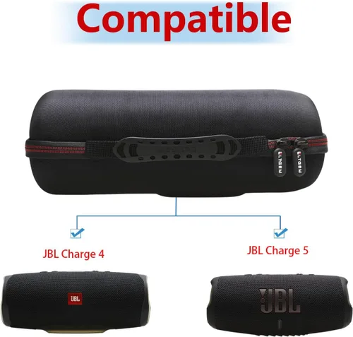 Miniatura 3 de LTGEM - Funda para JBL Charge 4/JBL Charge 5, estuche de transporte de altavoces, bolsa protectora de viaje para almacenamiento duro, compatible