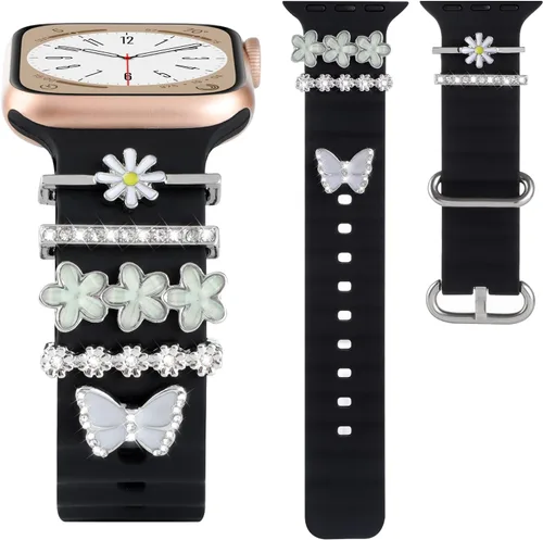 Miniatura 9 de Anillos decorativos compatibles con Apple Watch de 1.496 pulgadas, 1.575 pulgadas, 1.614 pulgadas, 1.654 pulgadas, 1.732 pulgadas, 1.772 pulgadas