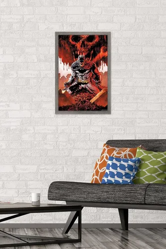 Miniatura 2 de Trends International DC Comics Batman - Póster de pared de Batman con huesos