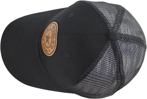 Miniatura 4 de World Best Dad Ever - Gorra de béisbol con parche de cuero, ajustable bordado, de algodón lavado, para el Día del Padre