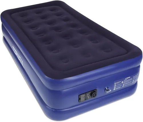 Miniatura 8 de UPWELL Colchón de aire inflable de tamaño individual con bomba incorporada Cama hinchable de confort Fácil y rápido de montar Soporte fuerte Dura