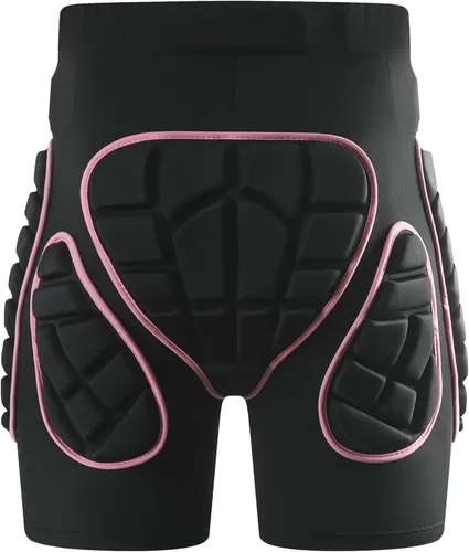 Miniatura 7 de OHMOTOR® - Pantalones cortos acolchados para esquí, snowboard y patinaje para mujeres y hombres, protector de almohadilla para las nalgas