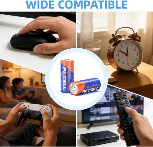 Miniatura 7 de PKCELL Baterías alcalinas de tamaño N de 1.5 V, paquete de 5 baterías médicas MN9100/E90/LR1 de ultra larga duración para dispositivos médicos